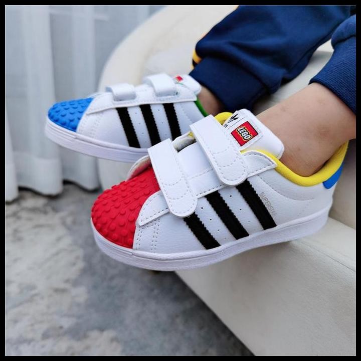 Terlaris Sepatu Adidas Superstar 360 X Lego Kids / Sepatu Anak / Sepatu Adidas Good Quality