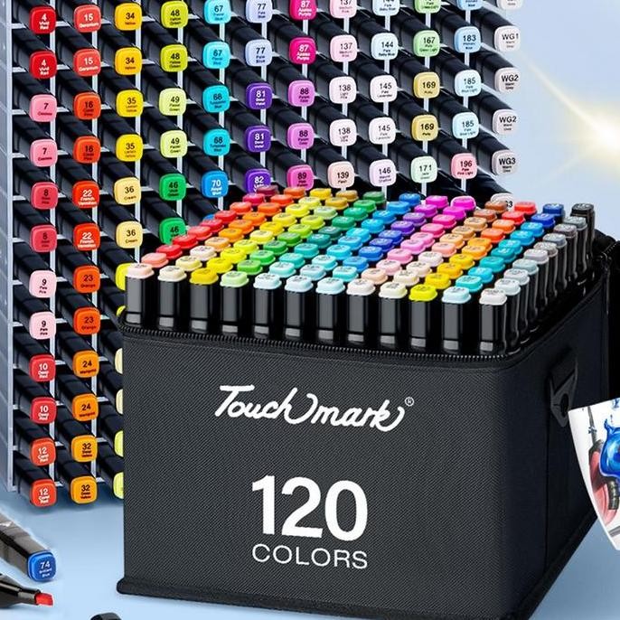 

TOUCH MARKER 60/80/120/168 WARNA DUAL TIP PLASTIK KUAT STATIONERY ART & SKETSA PERALATAN SEKOLAN SPIDOL TERBARU ASLI 100% ORIGINAL OFFICIAL MODERN GARANSI BRAND TERLARIS DISKON GROSIR COD TREND 2025 NEGO BAYAR DI TEMPAT DISKONGRATISONGKIR