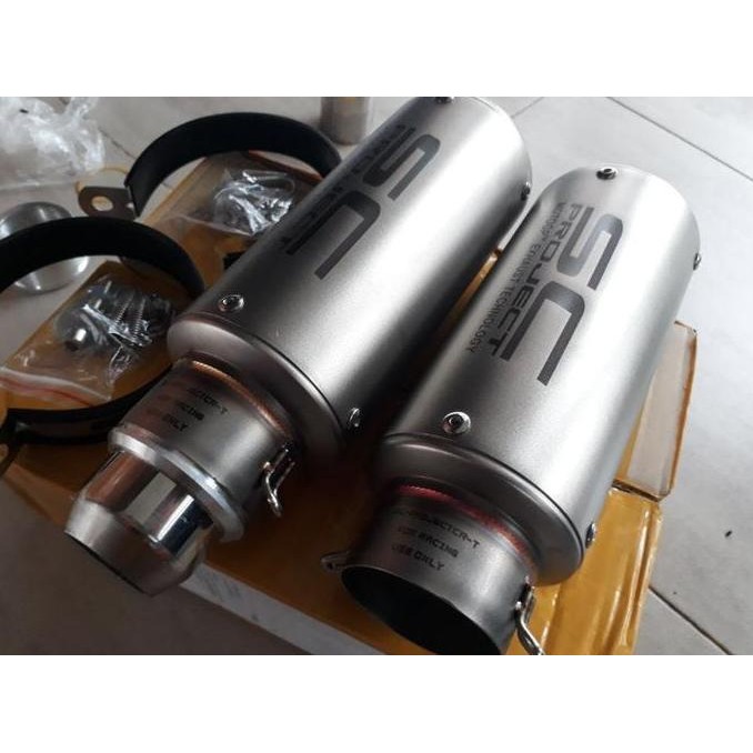 Knalpot Racing KTM Duke RC 250 SC Project Titanium Import Grade Ori