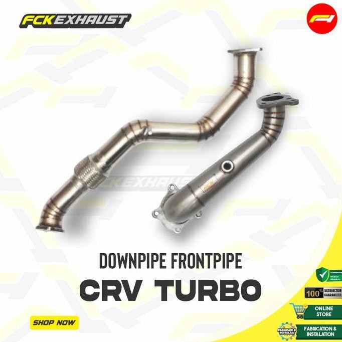 Downpipe Frontpipe CRV Turbo Knalpot Mobil