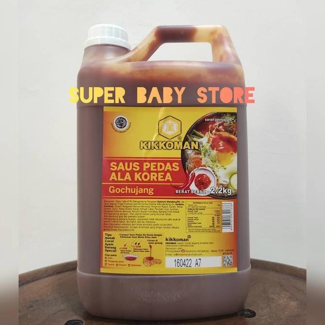 

Kikkoman Gochujang Sauce - Saus Pedas Khas Korea 2 Liter Halal