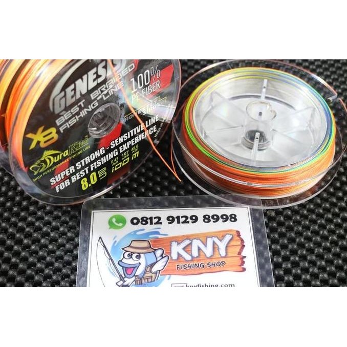 Tersedia Benang Pancing Duraking Genesis PE 8 / 48.6 kg senar mancing IDOLA
