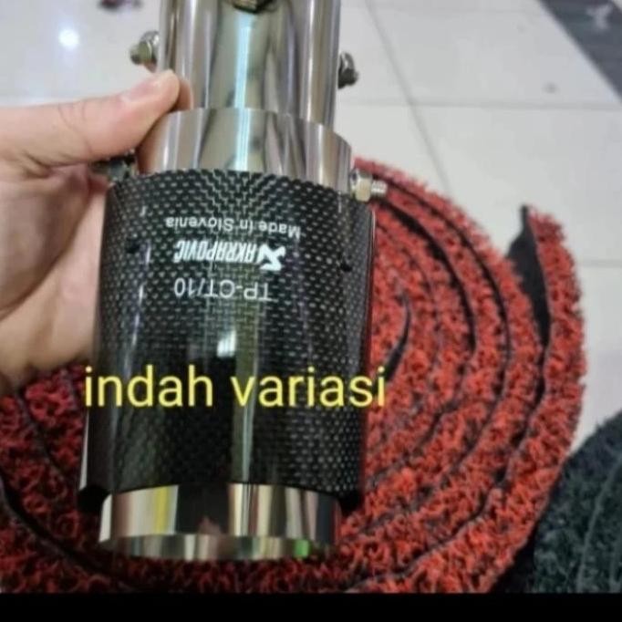 KNALPOT CARBON MUFFLER ALL NEW AVANZA/VELOZ 2022+2023