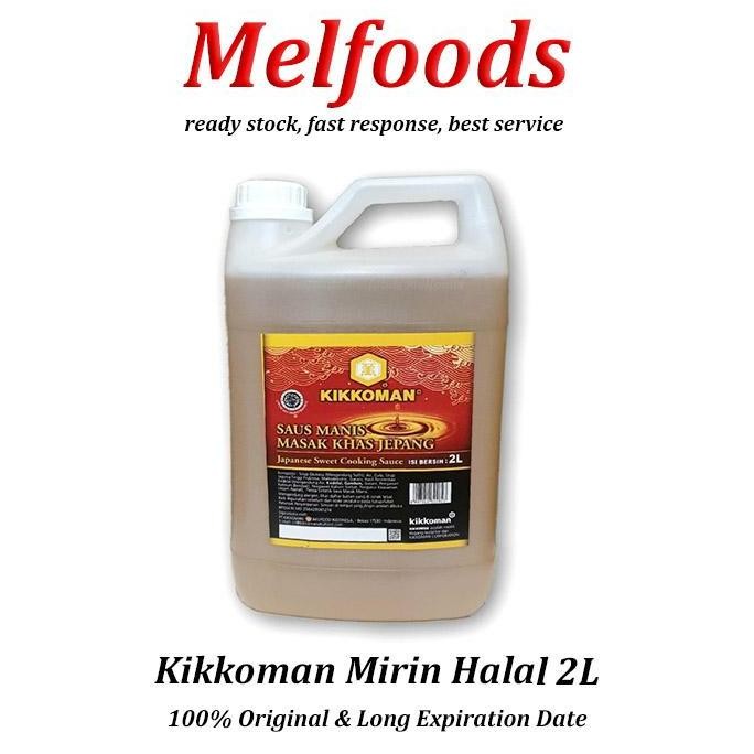

Kikkoman Mirin Halal 2L Cuka Sushi Bumbu Sushi Jepang