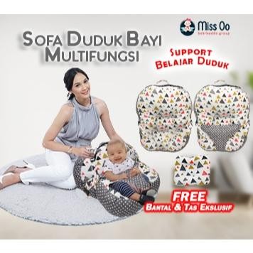 [FREE PACKING TAS SERUT] Sofa Bayi  Duduk Jumbo Multifungsi Kasur bayi Dengan Gesper Sabuk Pengaman 