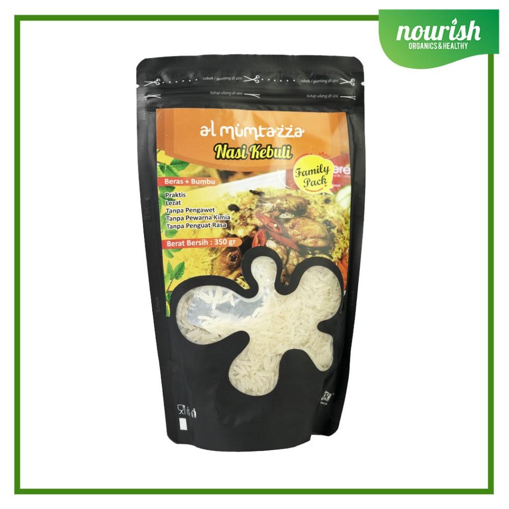 

ready AL MUMTAZZA Beras + Bumbu Instant/Kebuli/Bukhori/Mandhi HALAL,NO MSG 350g murah