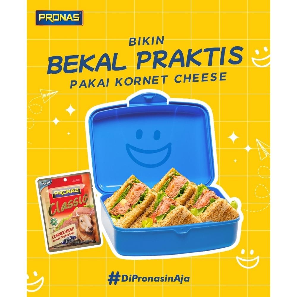 

ready PRONAS Paket Bundling Kornetku Kornet Sapi 340 gr (3pcs) & Kornet Sachet Original 50 gr (5pcs) murah