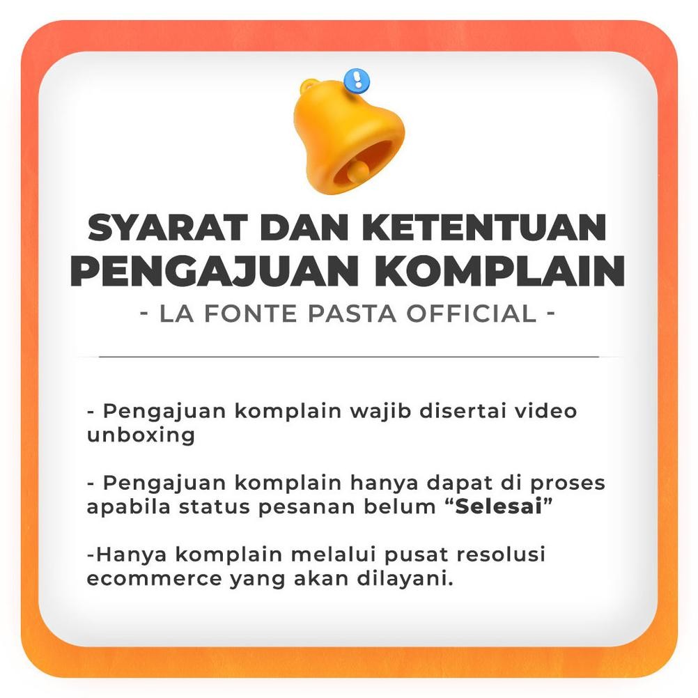 

ready 5 PCS - La Fonte Saos Pasta Carbonara 315 Gr murah