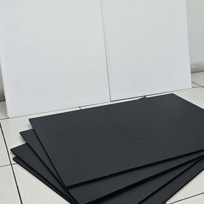 

baru Impra Board / PP Corrugated ( 1,25 x 2,44 M ) / WAJIB DIPOTONG