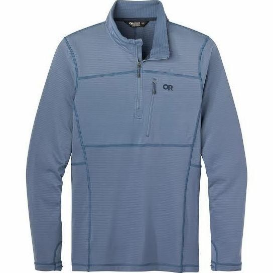 Jaket Gunung Kaos Baselayer Outdoor Research Vigor Quarter Nimbus Mens