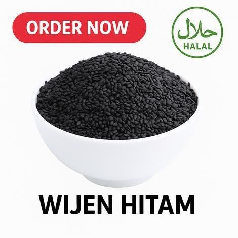 

Sale Xf Biji Wijen Hitam Mentah / Raw Black Sesame 1 Kg