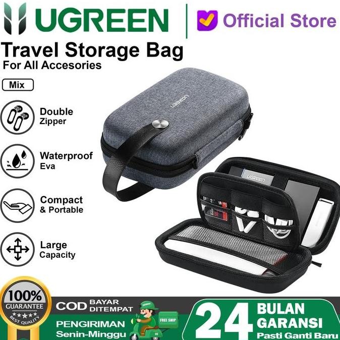 UGREEN Tas Hardisk HDD Eksternal Storage Bag EVA Pouch 50274