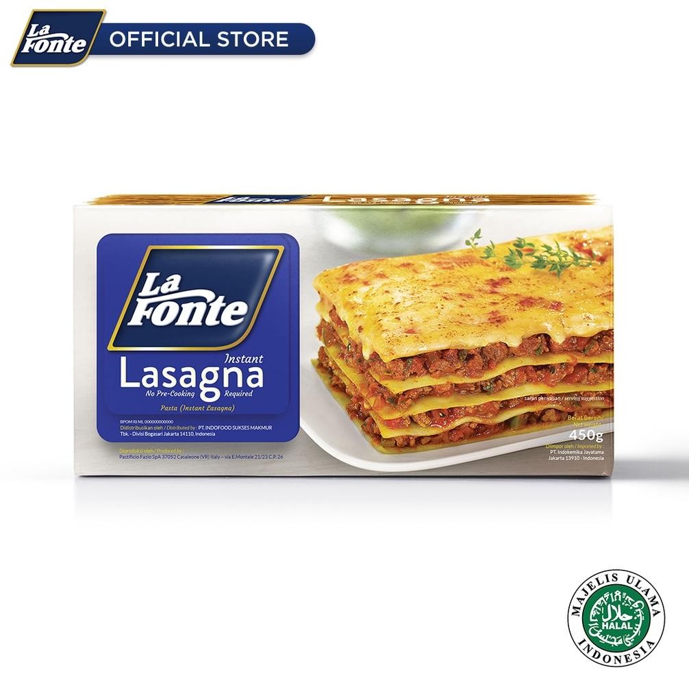 

ready 2 PCS - La Fonte Lasagna 450 Gr murah