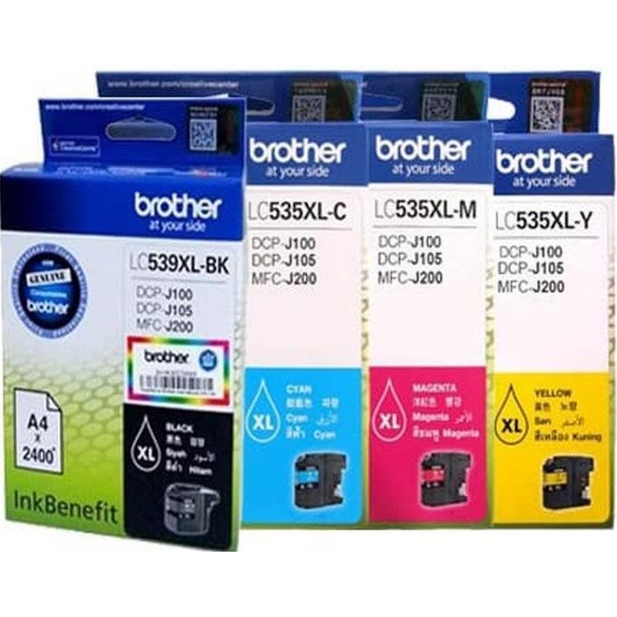 TINTA BROTHER LC539Y (DCP-J100, DCP-J105, MFC-J200)
