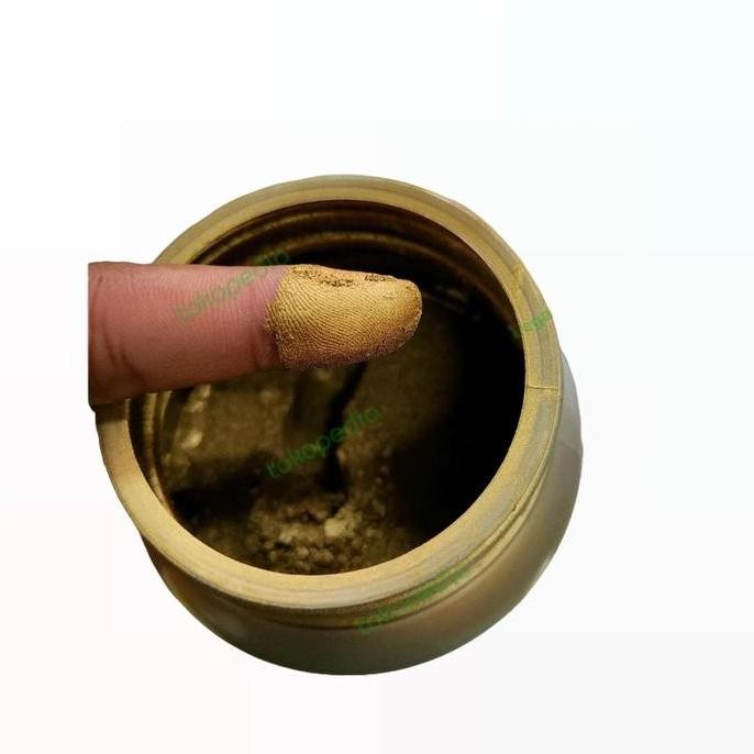 

ready Rich Gold ( Bubuk Emas u/Sablon Dll ) SOLVENTBASE & WATERBASE @100gr Painting Cat