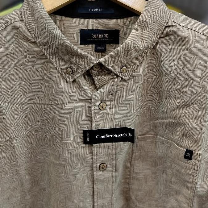 baru kemeja Roark scholar strech original murah