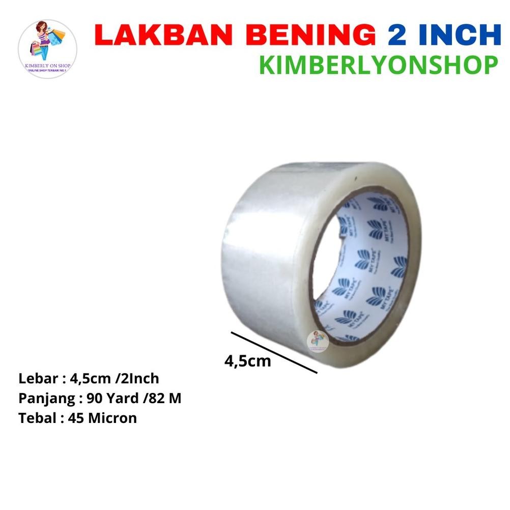 

Lakban Bening 2 Inch 90 Yard Dusan Isi 72Roll My Tape Ready