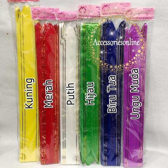 

ready stock Pita Tarik (PITA JADI) Pita Souvenir / Pita Serut Uk. 50mm