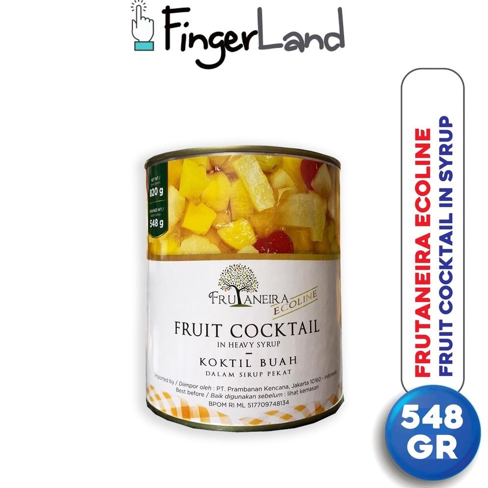 

ready FRUTANEIRA ECOLINE Fruit Cocktail in Syrup 820 gram Buah Koktil Kaleng murah