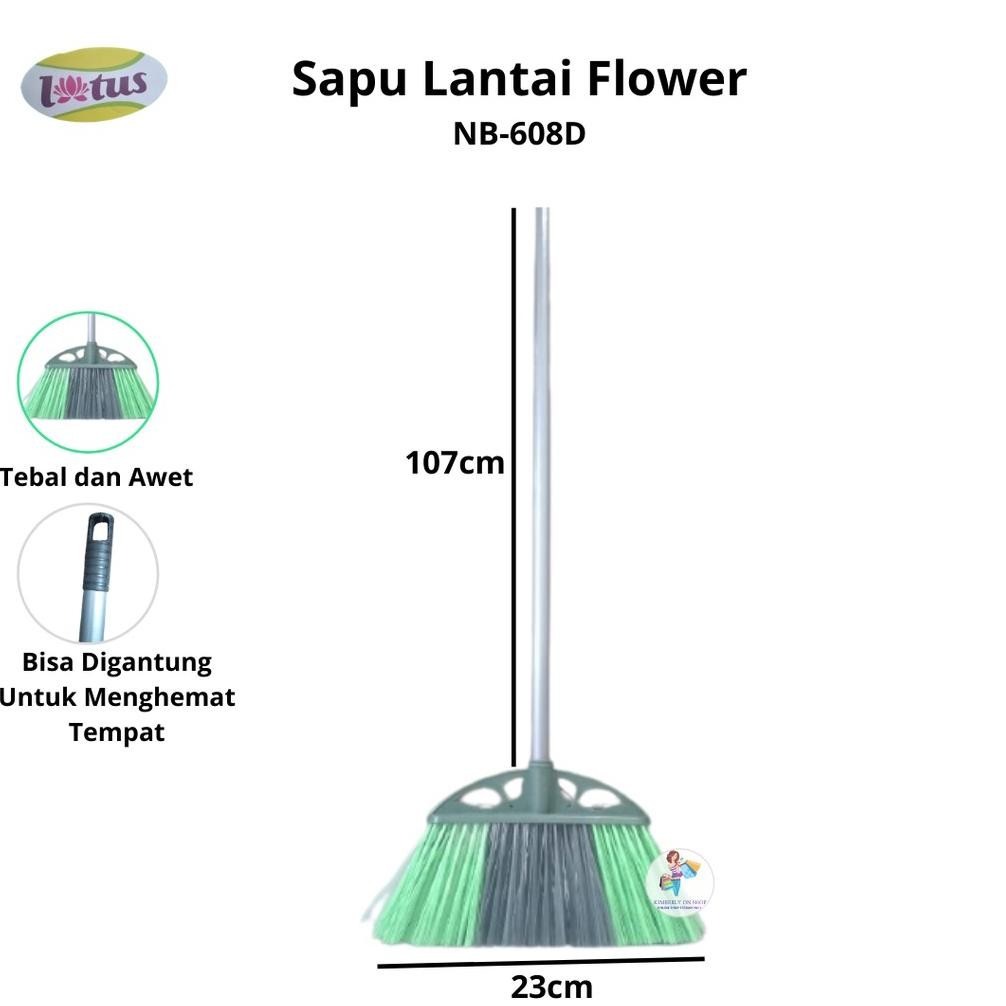 Lotus Sapu Lantai Daun Warna Nb-608D Viral