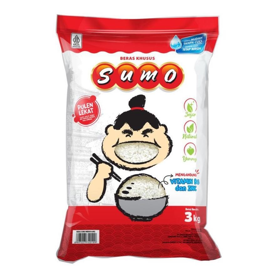 

ready Sumo Merah Beras Premium 3kg murah