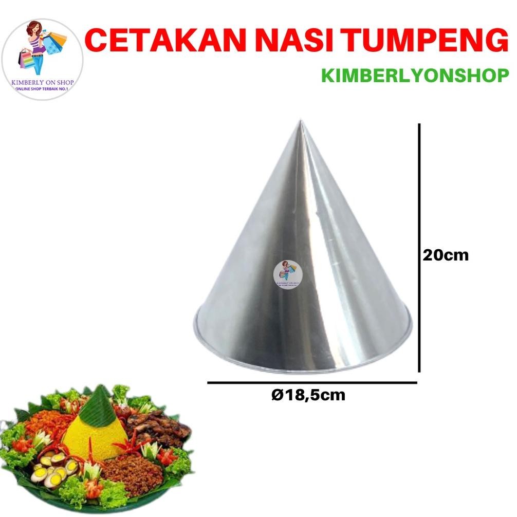 Cetakan Loyang Tumpeng Nasi Kuning Besar Polos Alumunium Terlaris