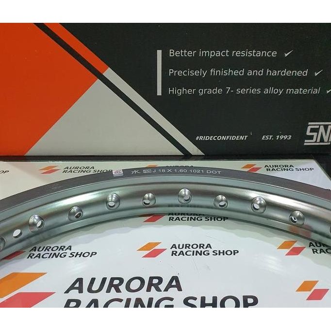 Velg TK Bright 18 x 160 warna Titanium