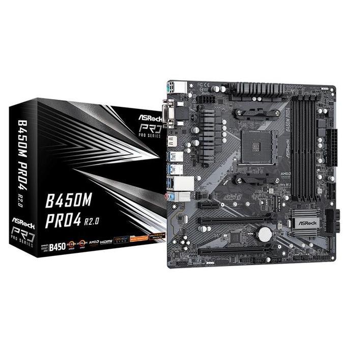 ASROCK B450M PRO4 R2.0 (Socket AM4)