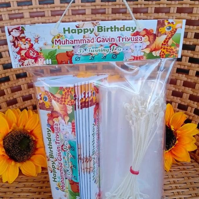 

ready stock Tas plastik snack ultah isi 30 pcs (PAKET TAS &UNDANGAN )ukuran 20x40x0,3cm+Desain foto anak plastik souvenir/plastik snack ulang tahun/Tas plastik bingkisan ultah/plastik hadiah/Undangan ultah/kartu ultah custom