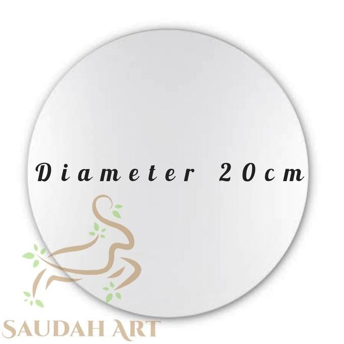 

ready Kanvas/canvas Lukis Lingkaran Diameter 20 cm