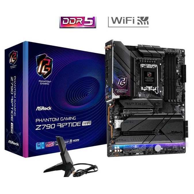 ASROCK Phantom Gaming Z790 RIPTIDE WIFI (Intel LGA 1700, Z790)