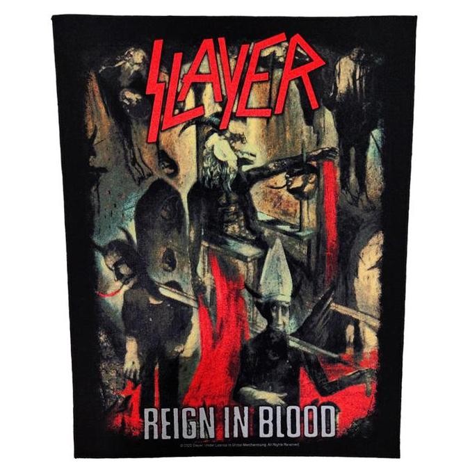 SLAYER REIGN IN BLOOD BACKPATCH murah