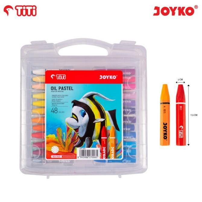

ready Oil Pastel Crayon Joyko TiTi OP-48S 48 Warna