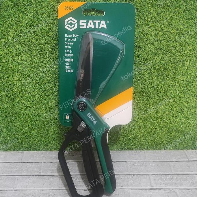 

Gunting 93129 Heavy-Duty Practical Shears With Long-Bl Sata Tools