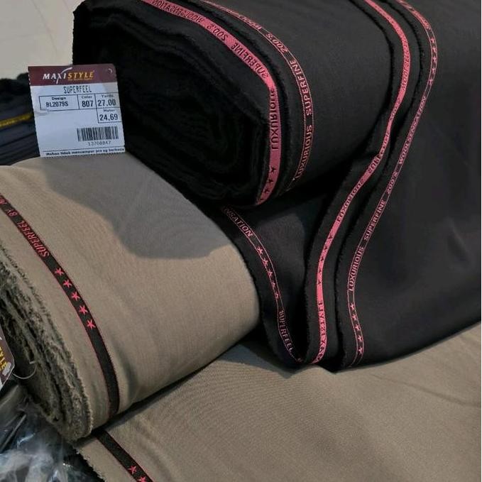 kain superfeel prium setelan polri murah