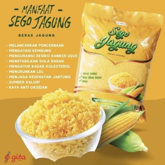 

(Expert) Sego Jagung ( Beras Jagung ) 700g - COCAS Gita Food