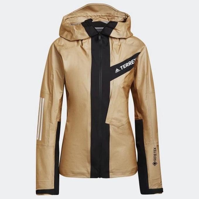 Jaket Gunung Adidas Women Terreex Techrock Light Goretex Rain Jacket