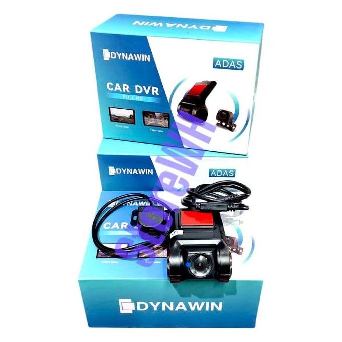 Tersedia DVR Dynawin Mobil Dual Kamera ADAS CCTV Android Universal 1080P Loop Recording + G sensor 1