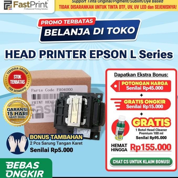 Print Head Printer Epson L120 L130 L220 L300 L310 L360 L365