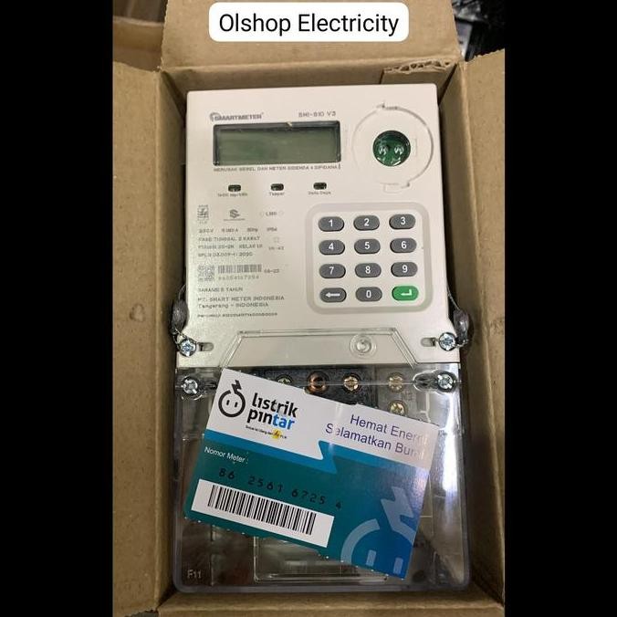 KWH TOKEN PRABAYAR MEREK SMART METER