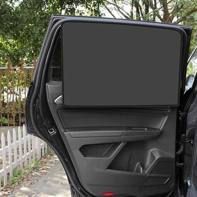 ready Pelindung Panas Matahari Kaca Mobil Magnetic Penutup Kaca Samping
