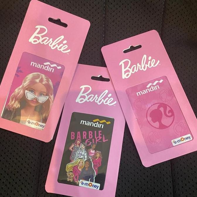 ready e-Money Barbie Special Limited Edition eToll eMoney Mandiri NFC