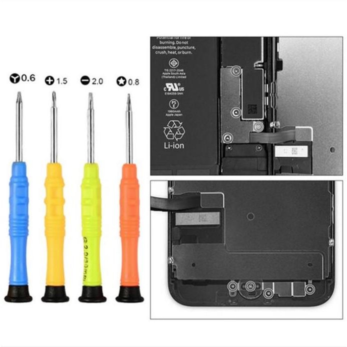 NEW SPESIAL Obeng Tool Set 14 in 1 for Apple iPhone 7 8 X XR XS 11 12