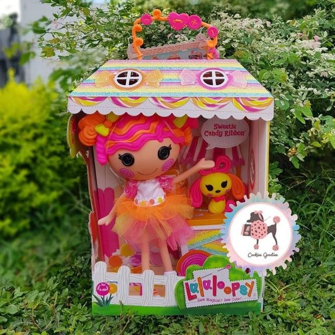 Lalaloopsy Doll with Pet Puppy - Sweetie Candy Ribbon