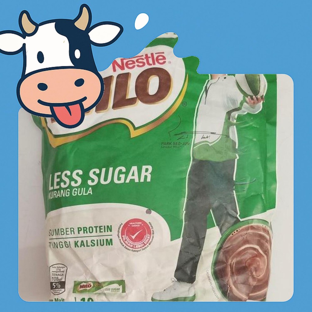 

Free Ongkir Nestle Milo Kurang Gula 10 Stik 27 Gram Edisi Terhad Tenaga Khasiat Susu Chocolate 25% Kurang Gula Sumber Protein Ringgi Kalsium