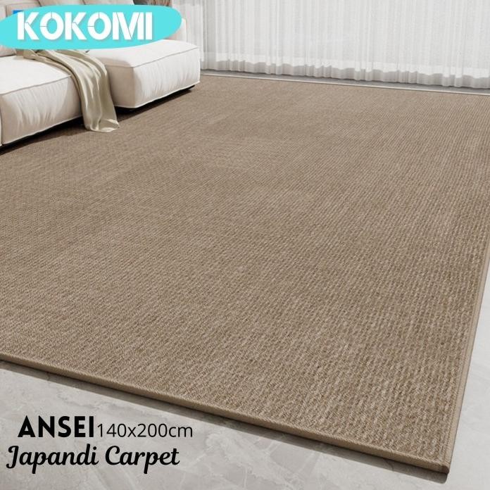 ready KOKOMI Karpet Ansei Ukuran Besar 140x200 Ruang Tamu Karpet Besar Japan