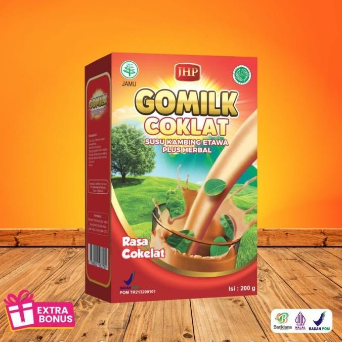 

(Expert) GOMILK SACHET 30 + 2 Susu Etawa Plus Herbal Daun Kelor