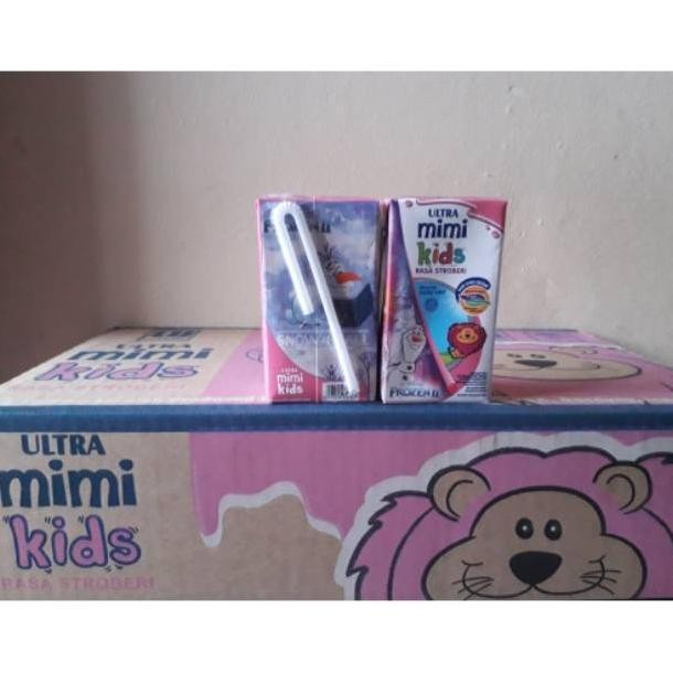 

(Expert) Susu ultra mimi kids rasa stroberi 125ml isi 40 pcs
