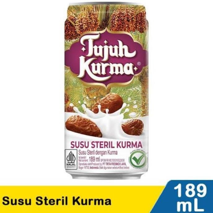 

(Expert) Susu Steril Tujuh Kurma Susu Kurma 189ml x 12pcs (KRAT)