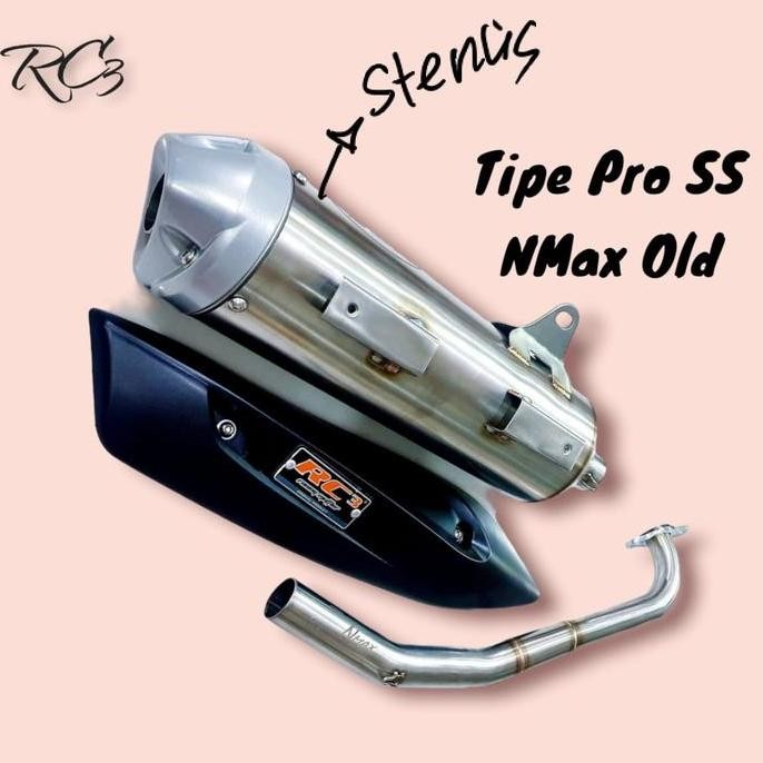 Promo Knalpot Starbok Standar Bobok Racing Rc3 Nmax New Old Tipe Pro Ss